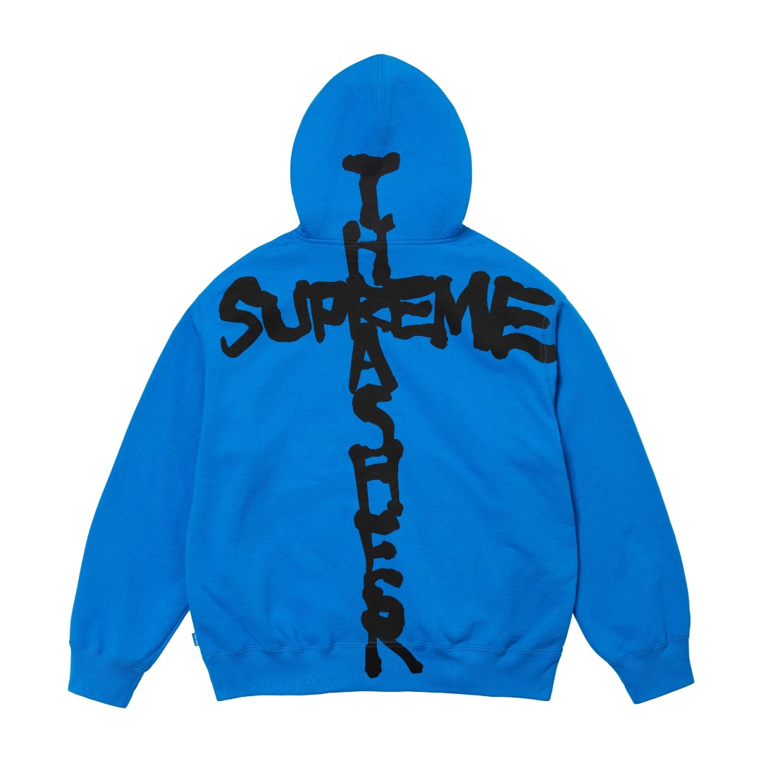 Supreme Thrasher® Zip Up Hooded Sweatshirt - EUR FASHION