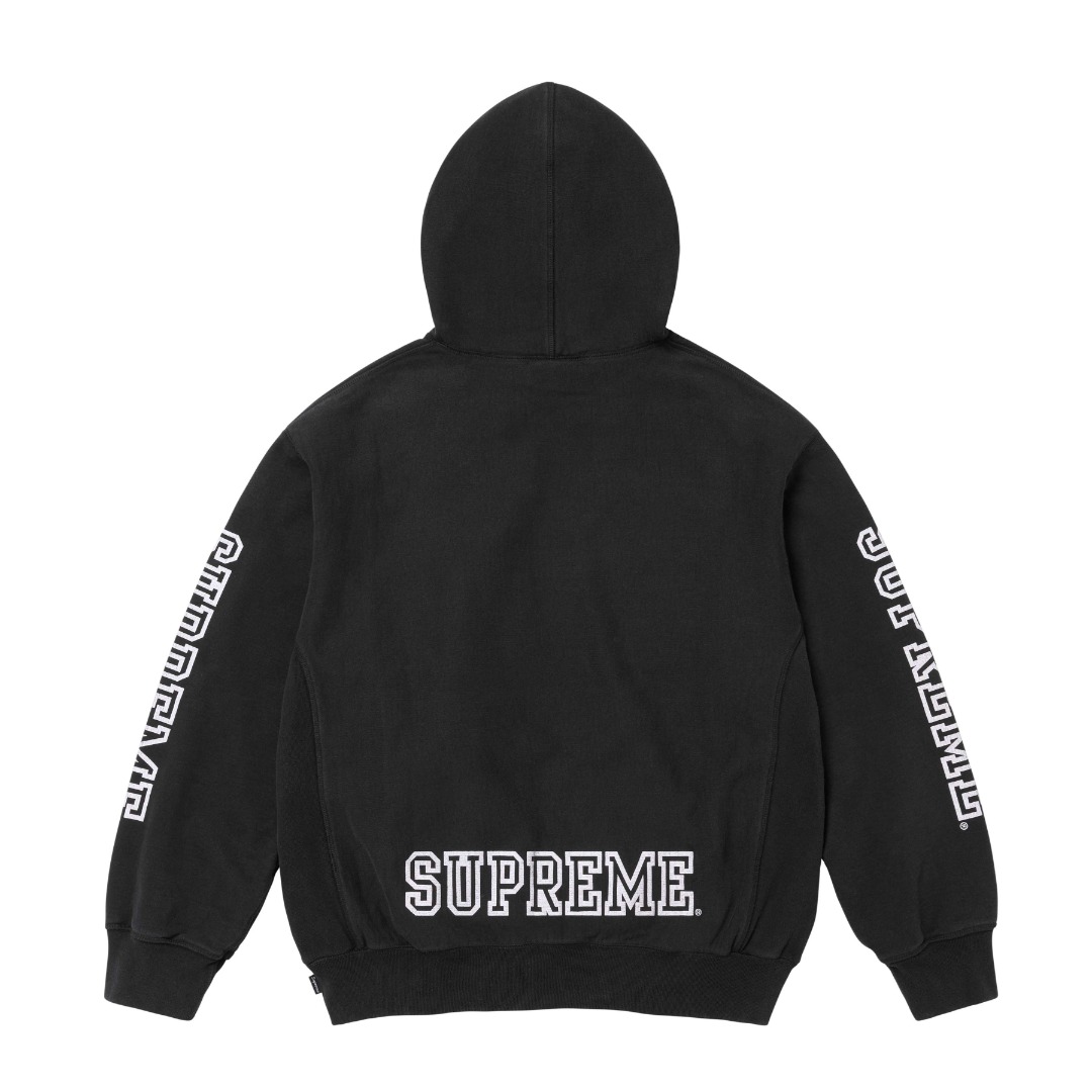 Supreme Collegiate Sleeve Hooded Sweatshirt  - EUR FASHION