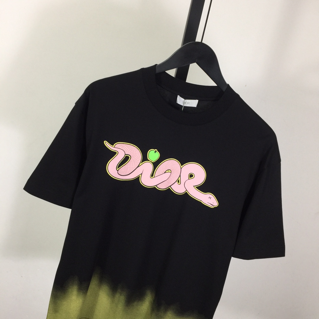 Dior Logo T-Shirt  - EUR FASHION