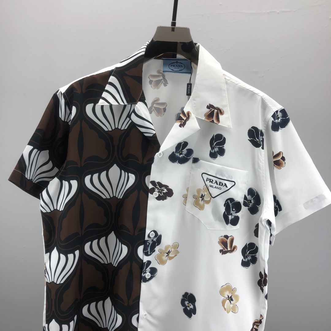 Prada Double Match Cotton Shirt - EUR FASHION