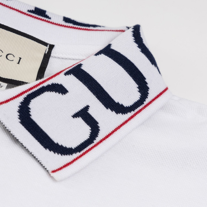 Gucci Cotton Jersey Polo Shirt - EUR FASHION