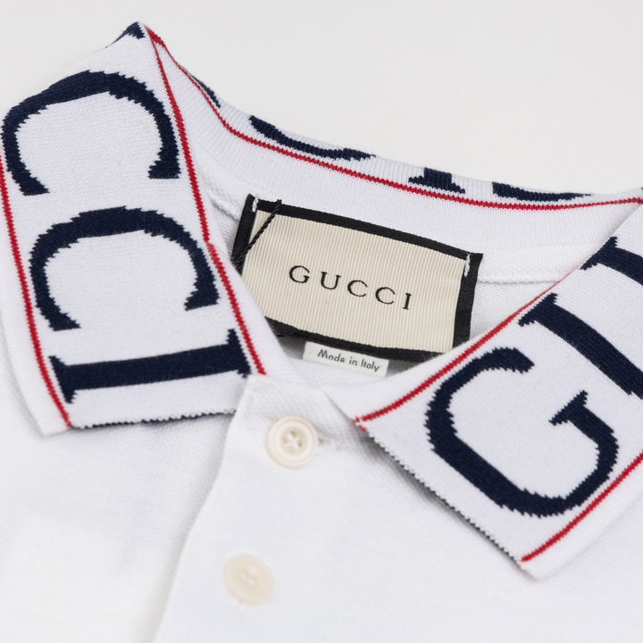 Gucci Cotton Jersey Polo Shirt - EUR FASHION