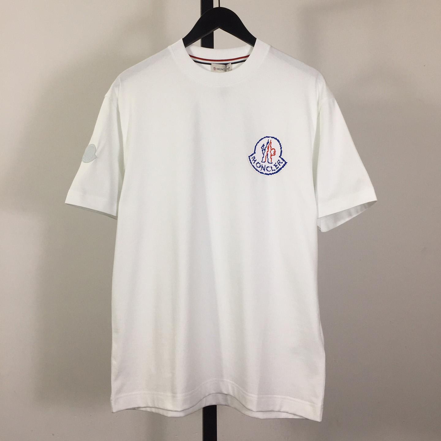 Moncler Logo Cotton T-shirt - EUR FASHION