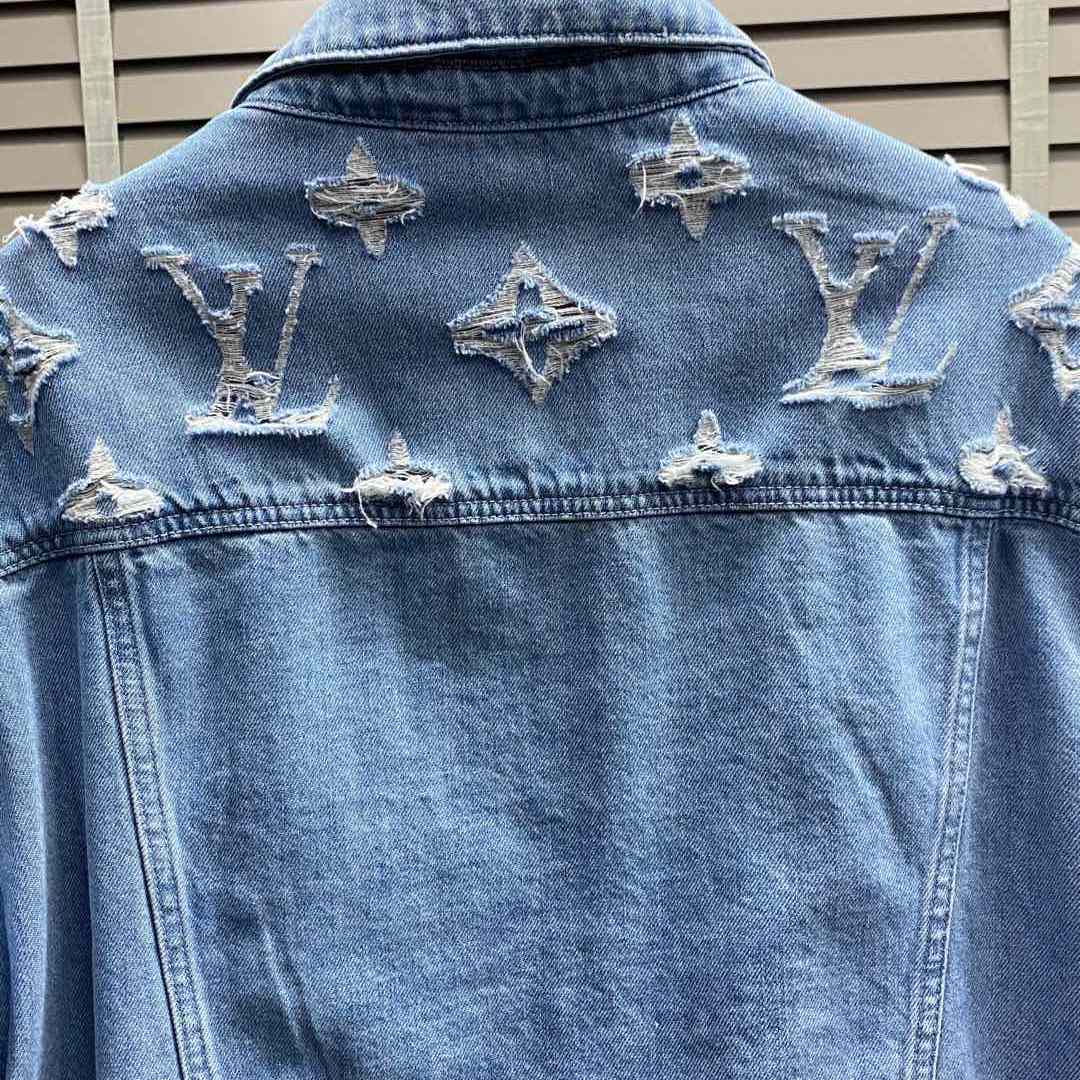 Louis Vuitton Denim Trucker Jacket   1AGING - EUR FASHION