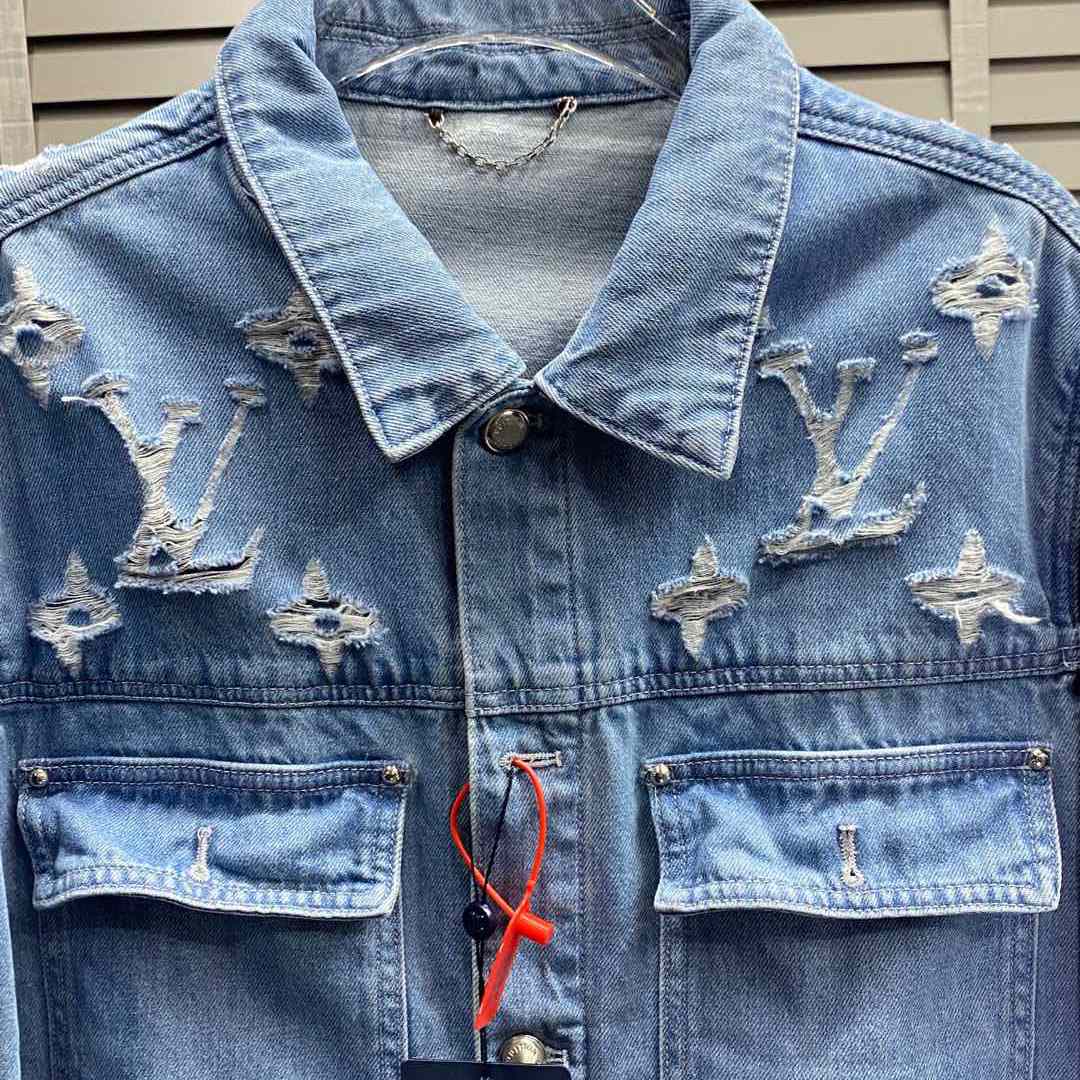 Louis Vuitton Denim Trucker Jacket   1AGING - EUR FASHION