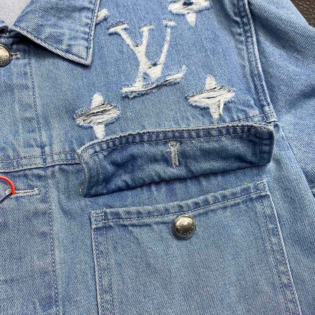 Louis Vuitton Denim Trucker Jacket   1AGING - EUR FASHION