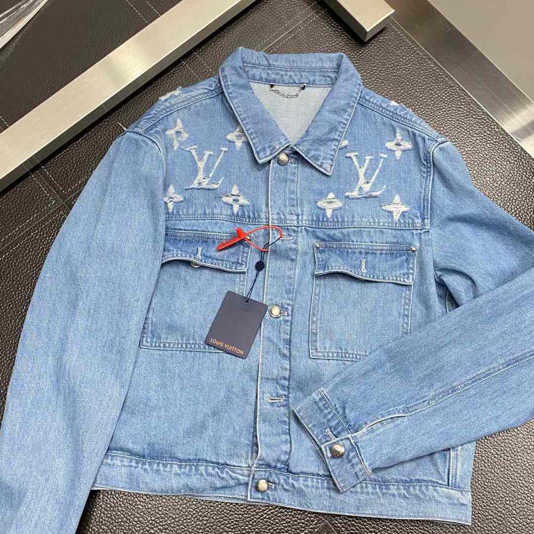 Louis Vuitton Denim Trucker Jacket   1AGING - EUR FASHION