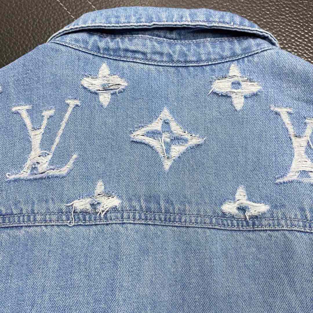 Louis Vuitton Denim Trucker Jacket   1AGING - EUR FASHION