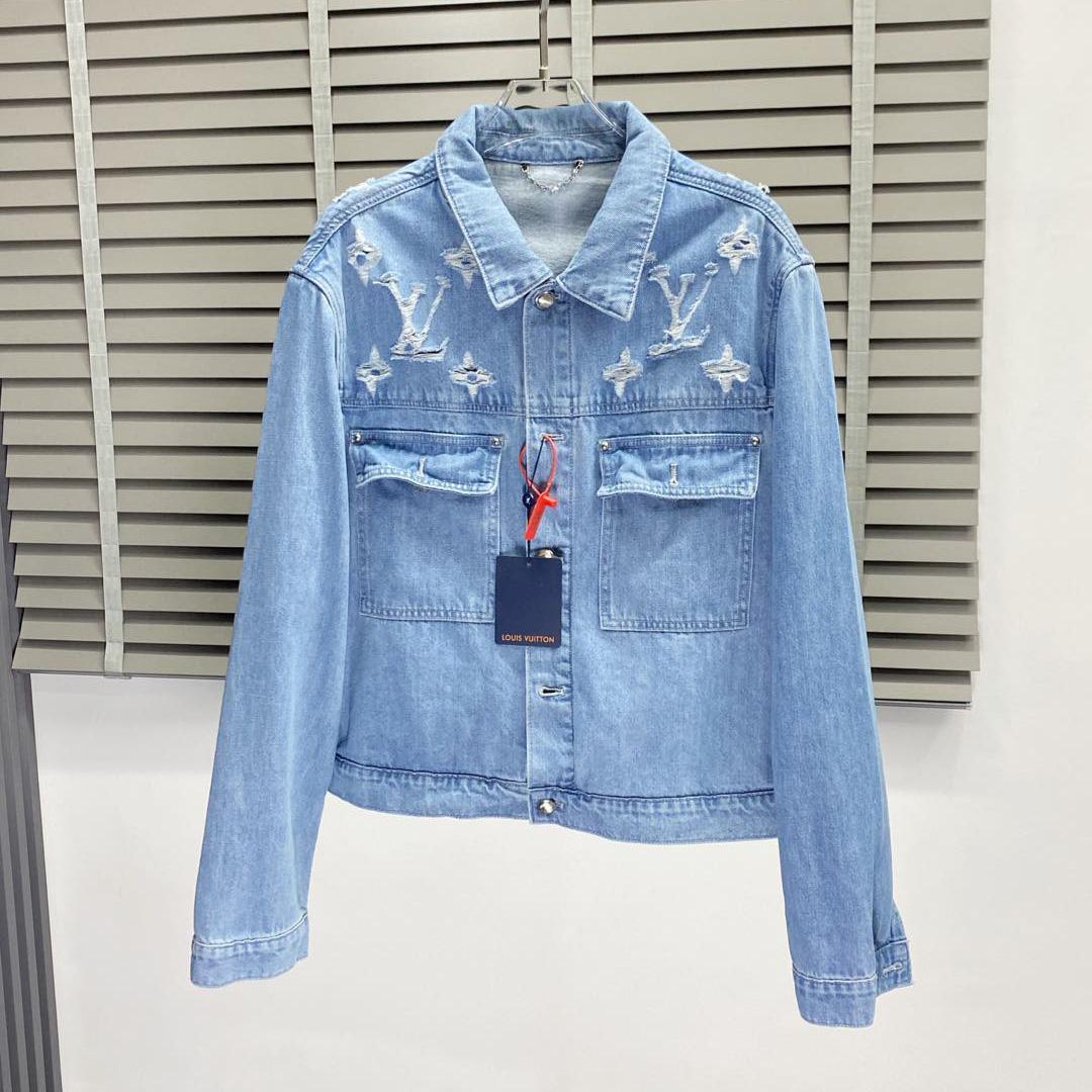 Louis Vuitton Denim Trucker Jacket   1AGING - EUR FASHION