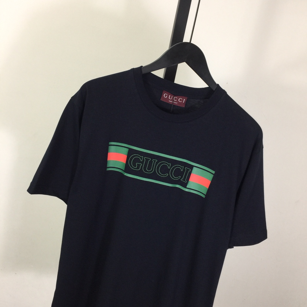 Gucci Cotton Jersey T-shirt With Print  - EUR FASHION