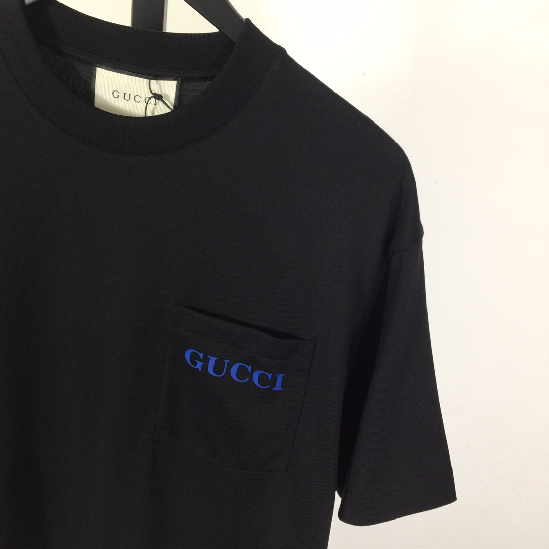 Gucci Cotton Jersey Printed T-shirt   - EUR FASHION