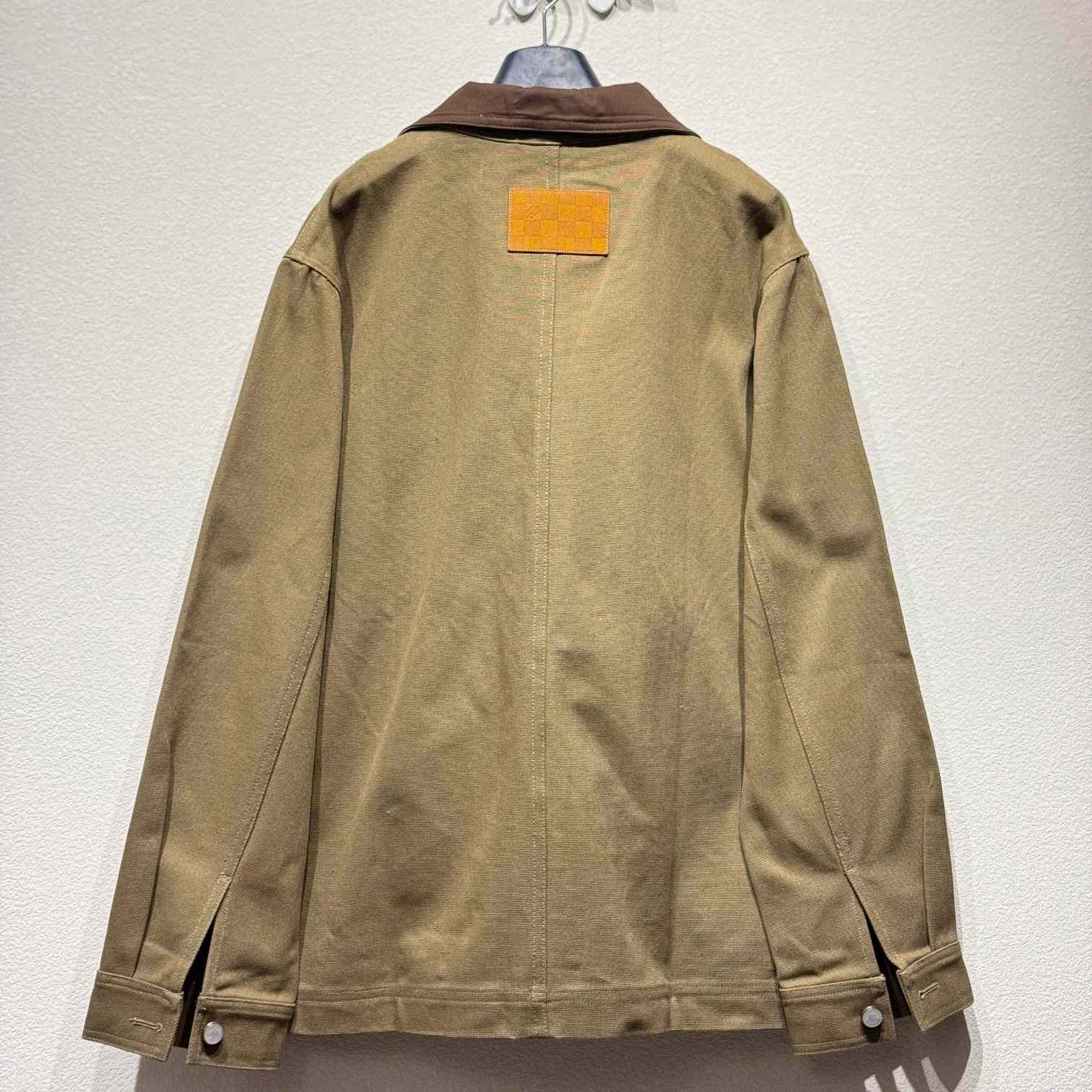 Louis Vuitton Tailored Workwear Cotton Canvas Jacket   1AGJ70 - EUR FASHION