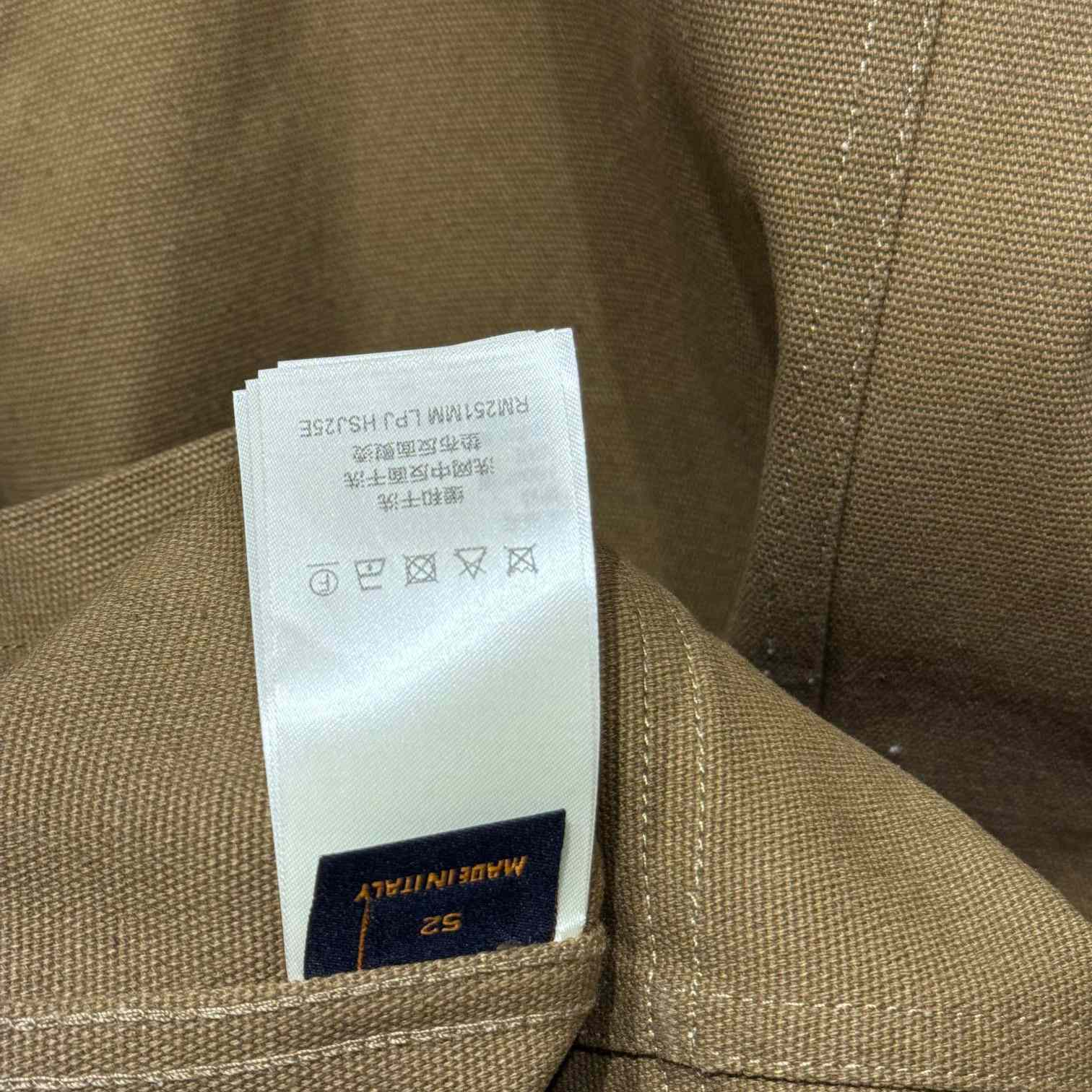 Louis Vuitton Tailored Workwear Cotton Canvas Jacket   1AGJ70 - EUR FASHION