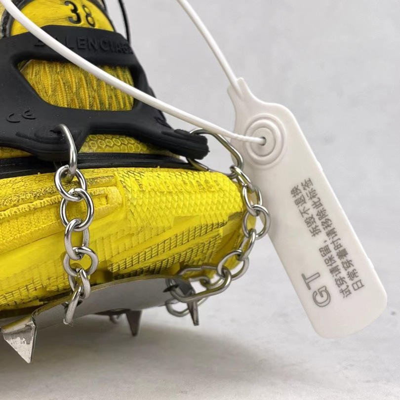 Balenciaga 3XL Ski Sneaker In Yellow And Black Mesh And Polyurethane - EUR FASHION