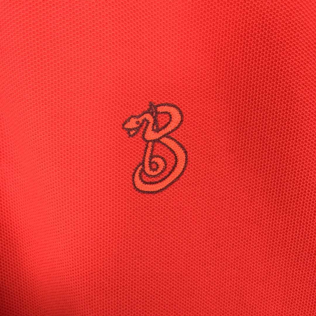 Burberry B Snake Cotton Polo Shirt - EUR FASHION