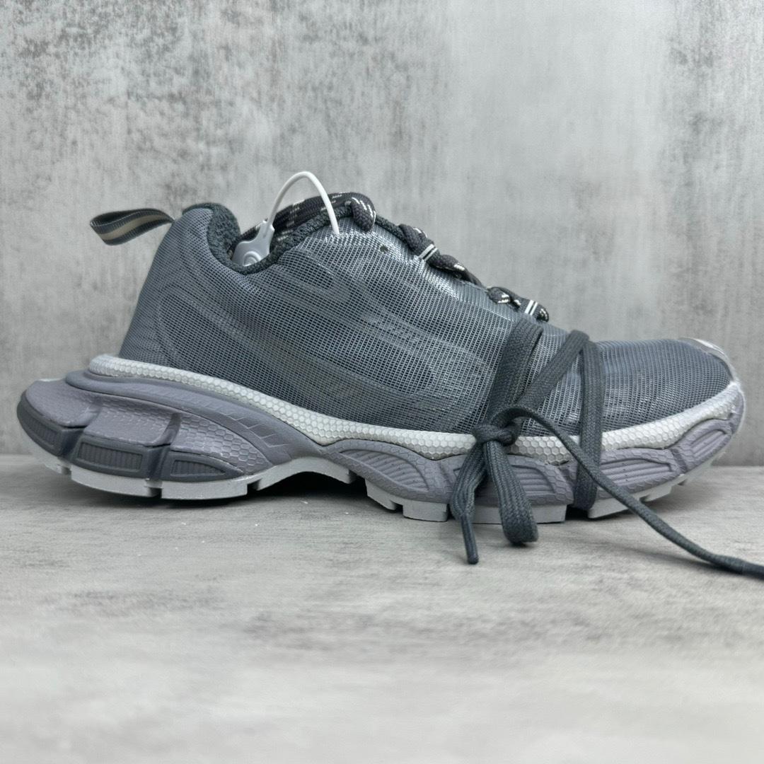 Balenciaga 3XL Net Sneaker In Grey Polyester - EUR FASHION