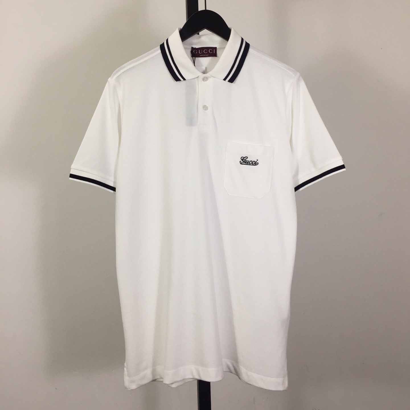 Gucci Cotton Piquet Polo Shirt - EUR FASHION