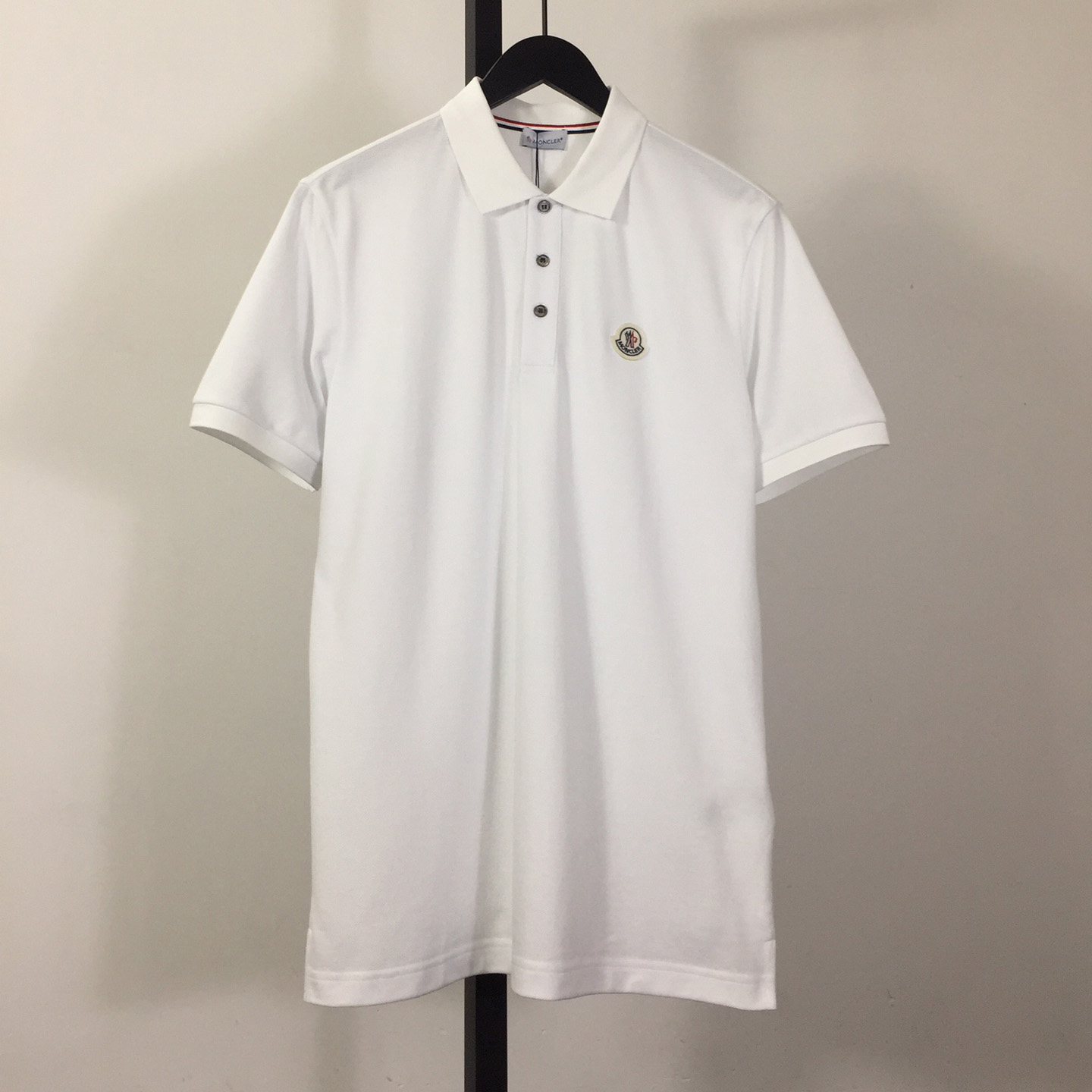 Moncler Logo Cotton Polo Shirt - EUR FASHION