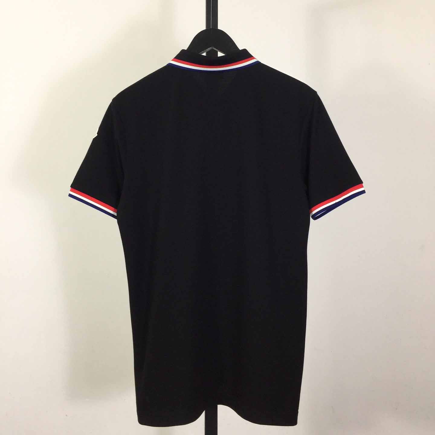 Moncler Logo Cotton Polo Shirt - EUR FASHION