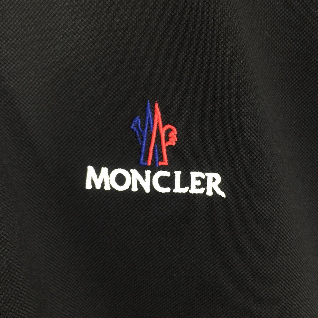 Moncler Logo Cotton Polo Shirt - EUR FASHION