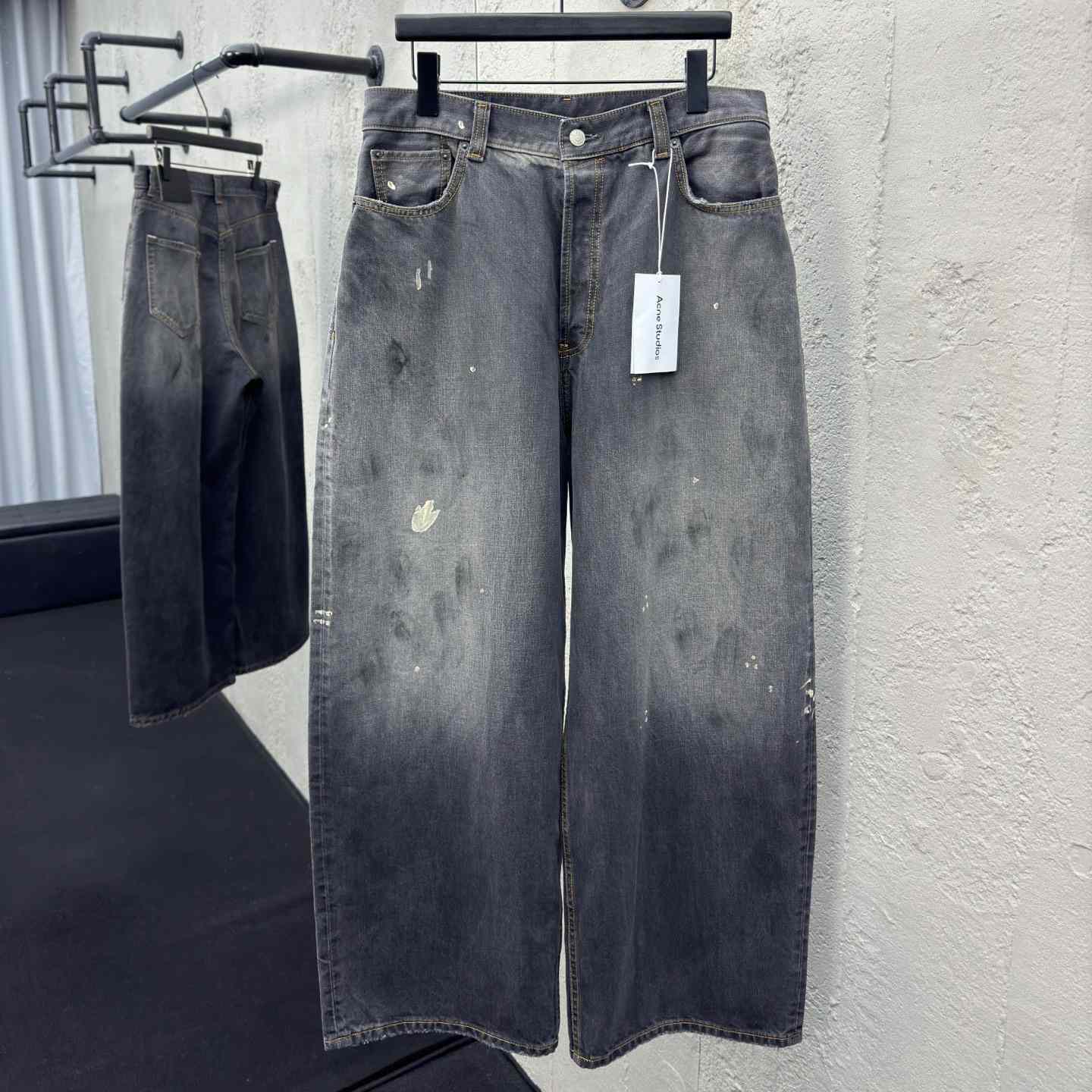 Acne Studios Super Baggy Fit Jeans - EUR FASHION