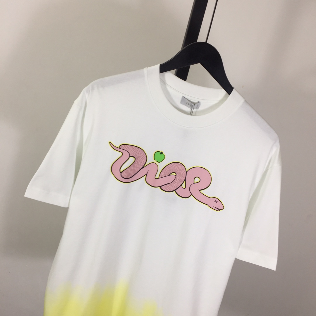 Dior Logo T-Shirt  - EUR FASHION