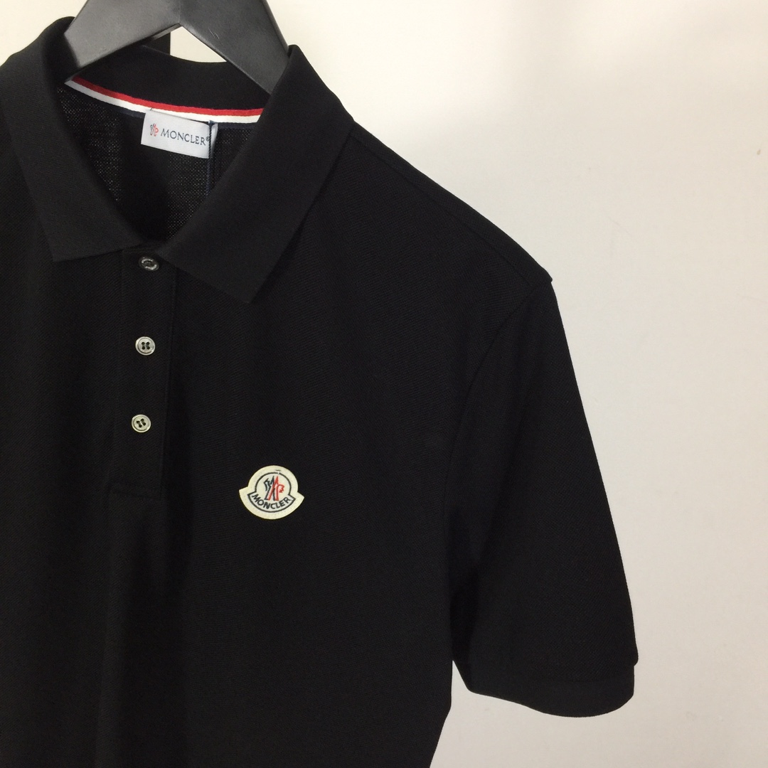 Moncler Logo Cotton Polo Shirt - EUR FASHION