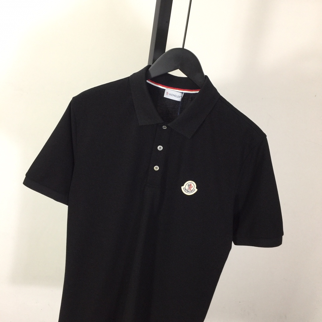 Moncler Logo Cotton Polo Shirt - EUR FASHION