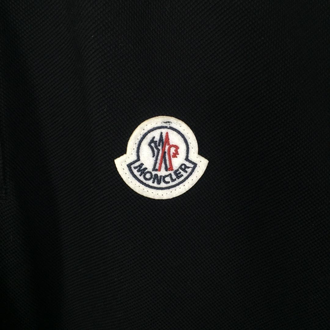 Moncler Logo Cotton Polo Shirt - EUR FASHION