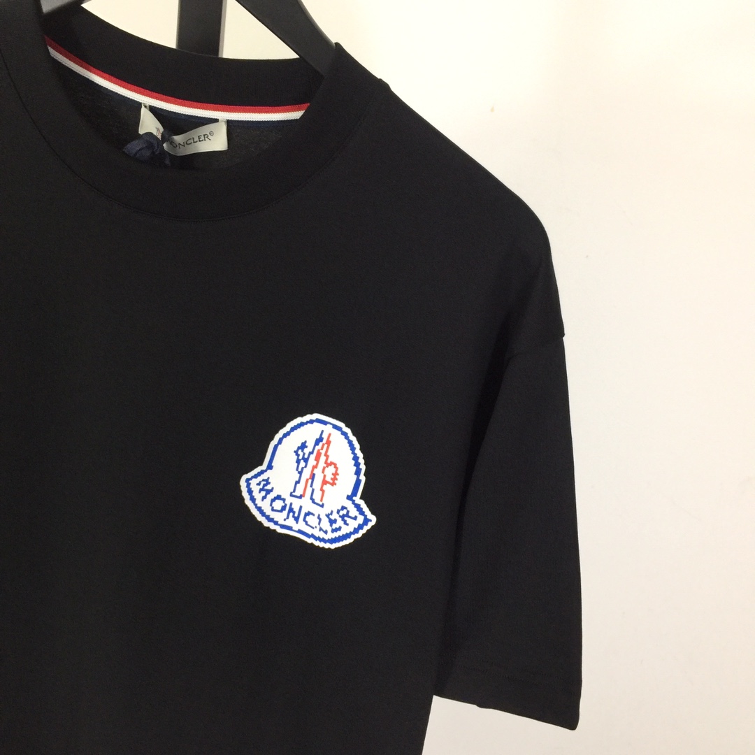 Moncler Logo Cotton T-shirt - EUR FASHION