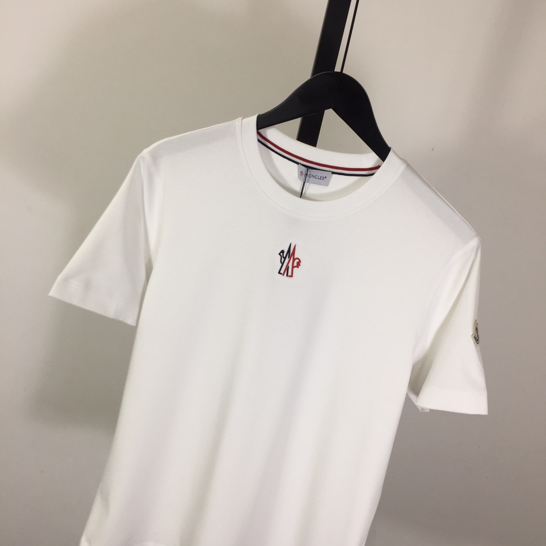 Moncler Logo Cotton T-shirt - EUR FASHION