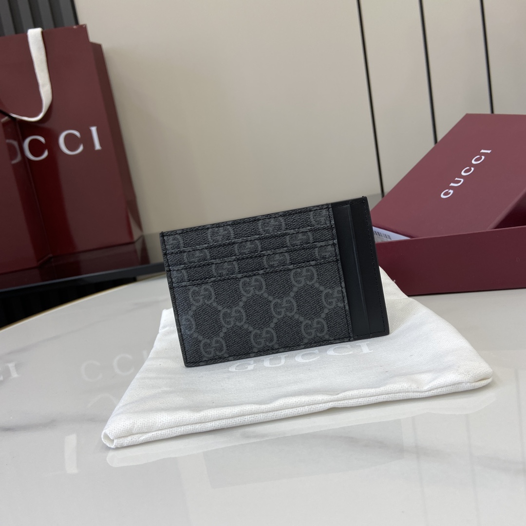 Gucci GG Emblem Card Case  - EUR FASHION