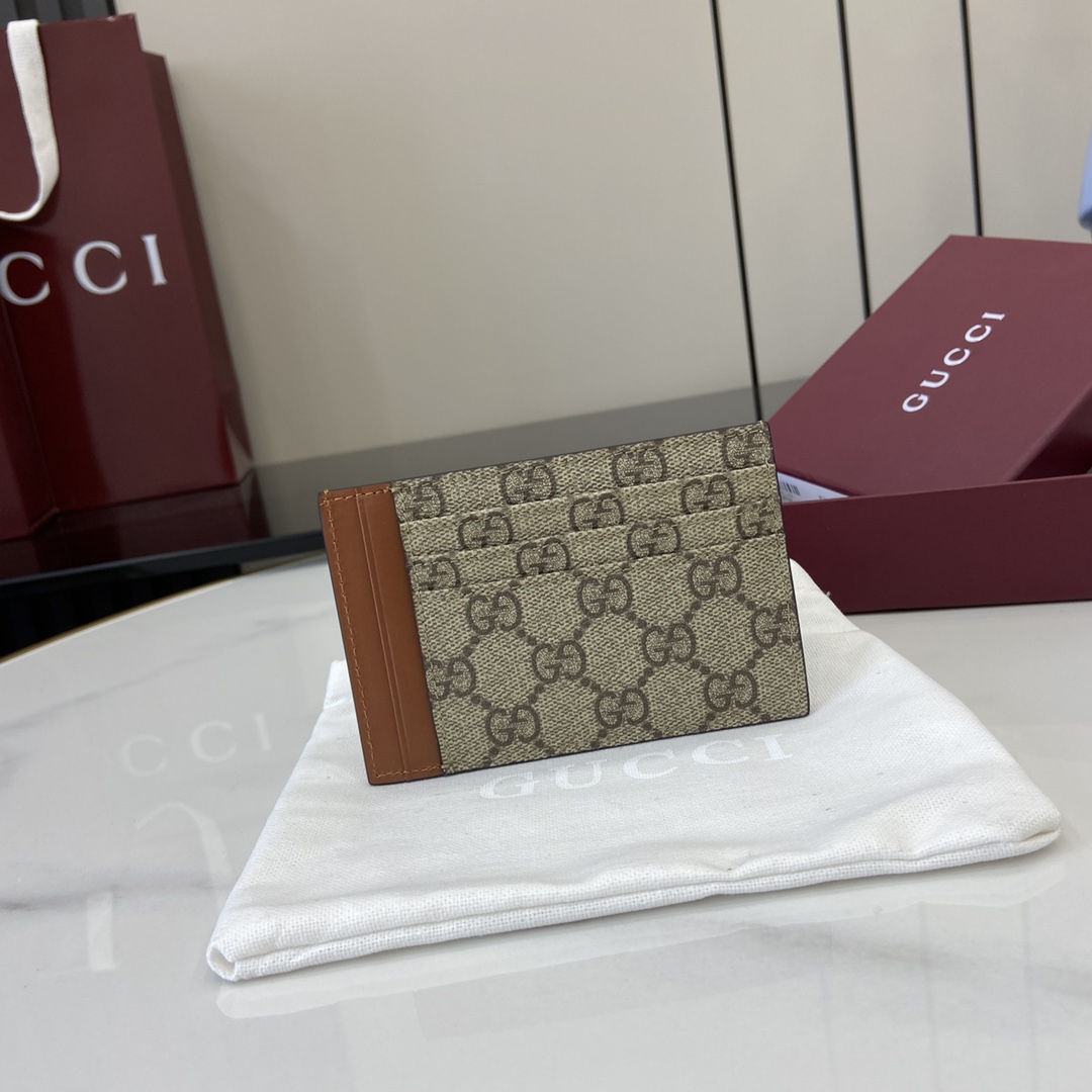 Gucci GG Emblem Card Case  - EUR FASHION