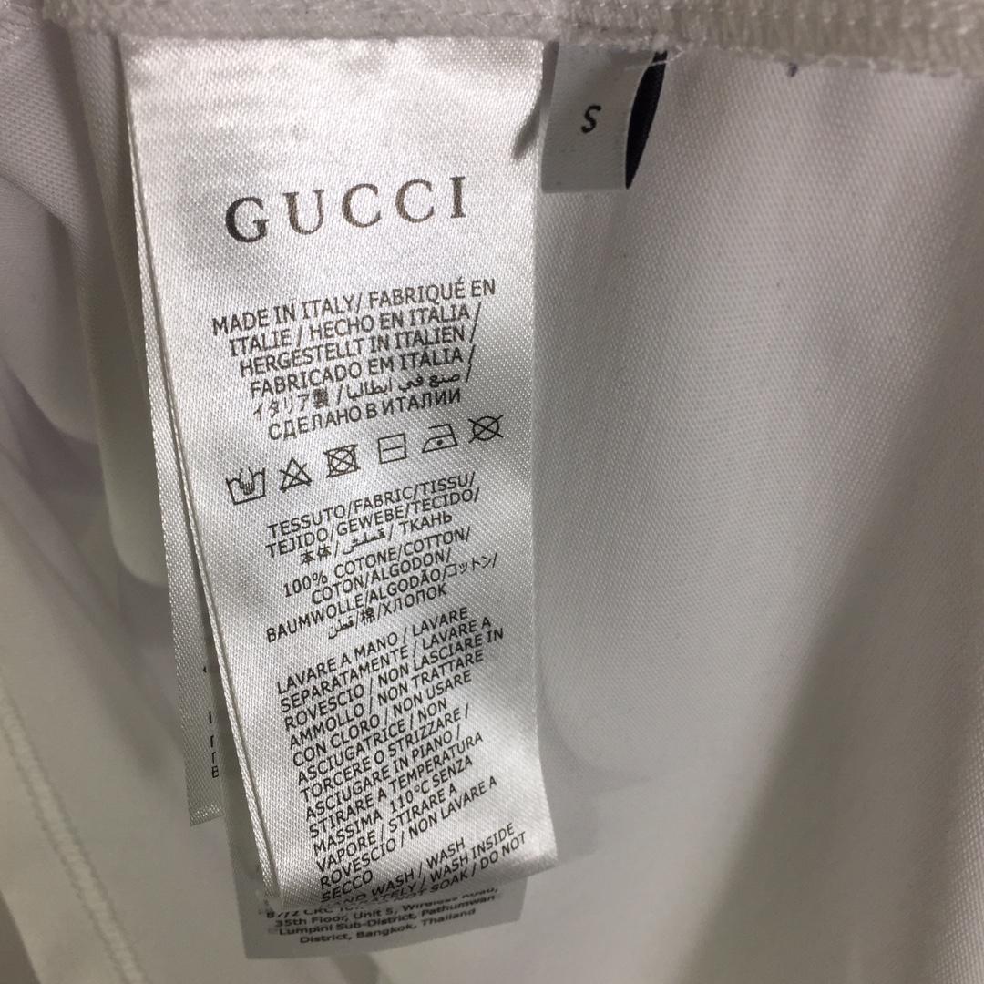 Gucci Cotton Jersey T-shirt With Print  - EUR FASHION