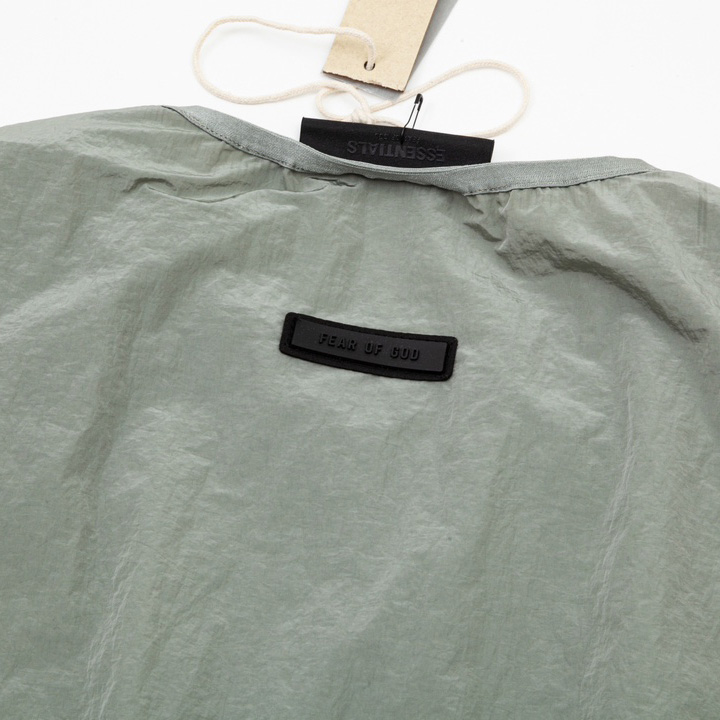 Fear Of God Essential Crinkle Nylon Crewneck  - EUR FASHION