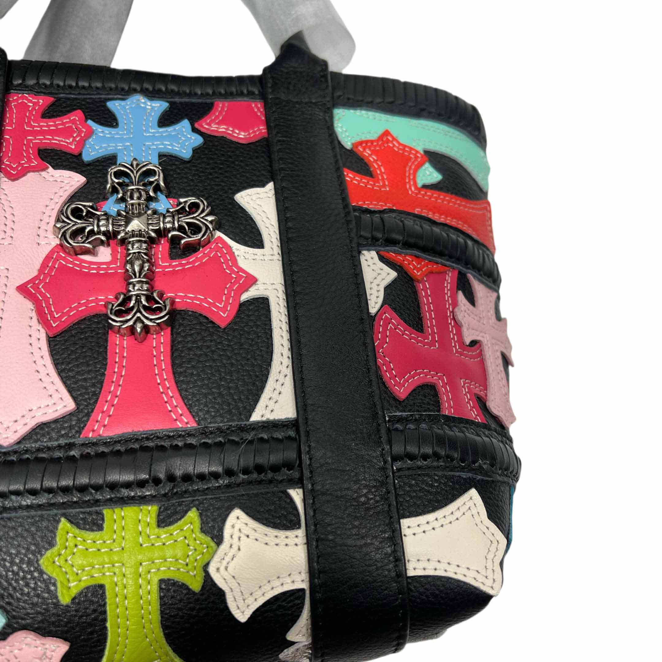 Chrome Heart Cross Patch Tote Bag  32-20.5-20.5cm - EUR FASHION