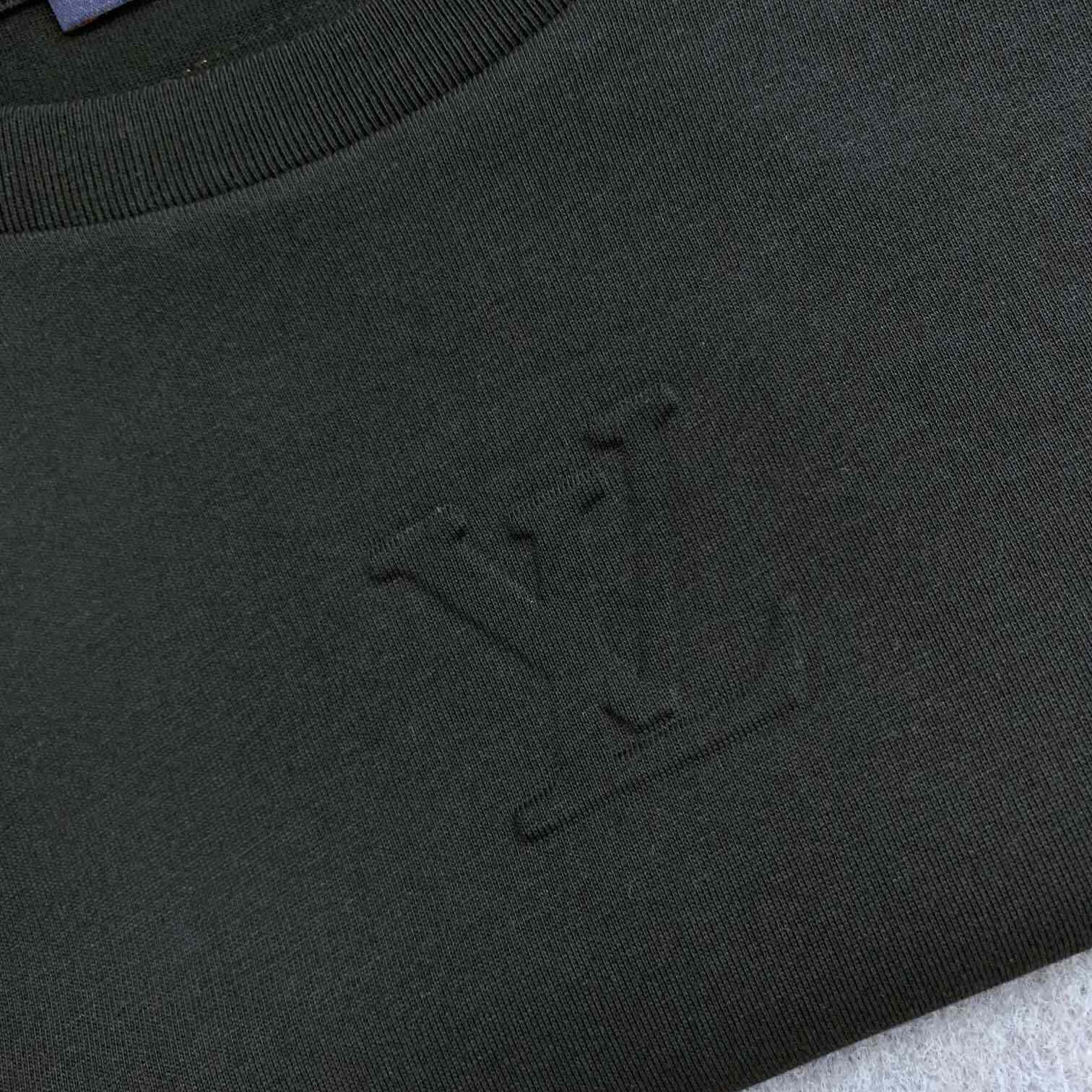 Louis Vuitton Logo Cotton T-Shirt    - EUR FASHION