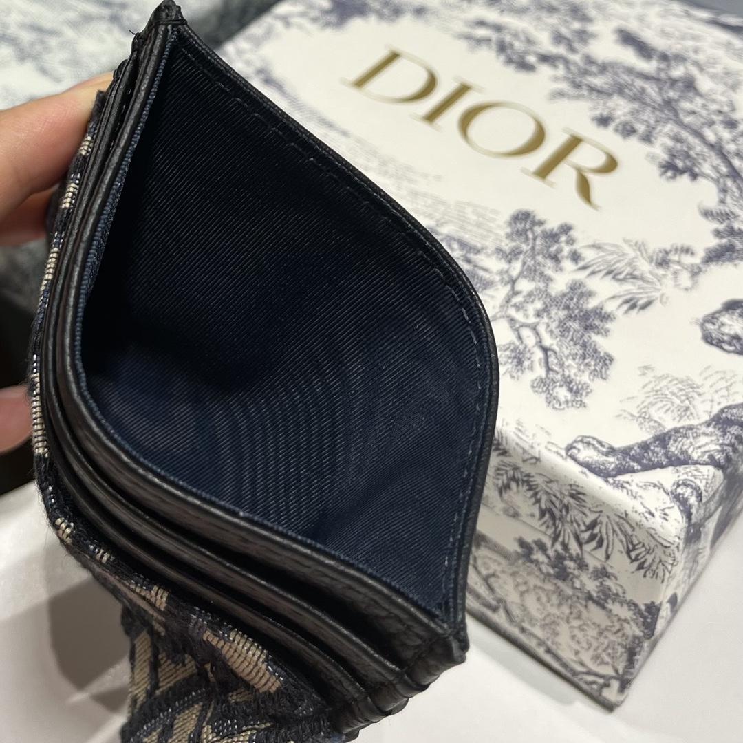 Dior Card Holder     10-8cm - EUR FASHION