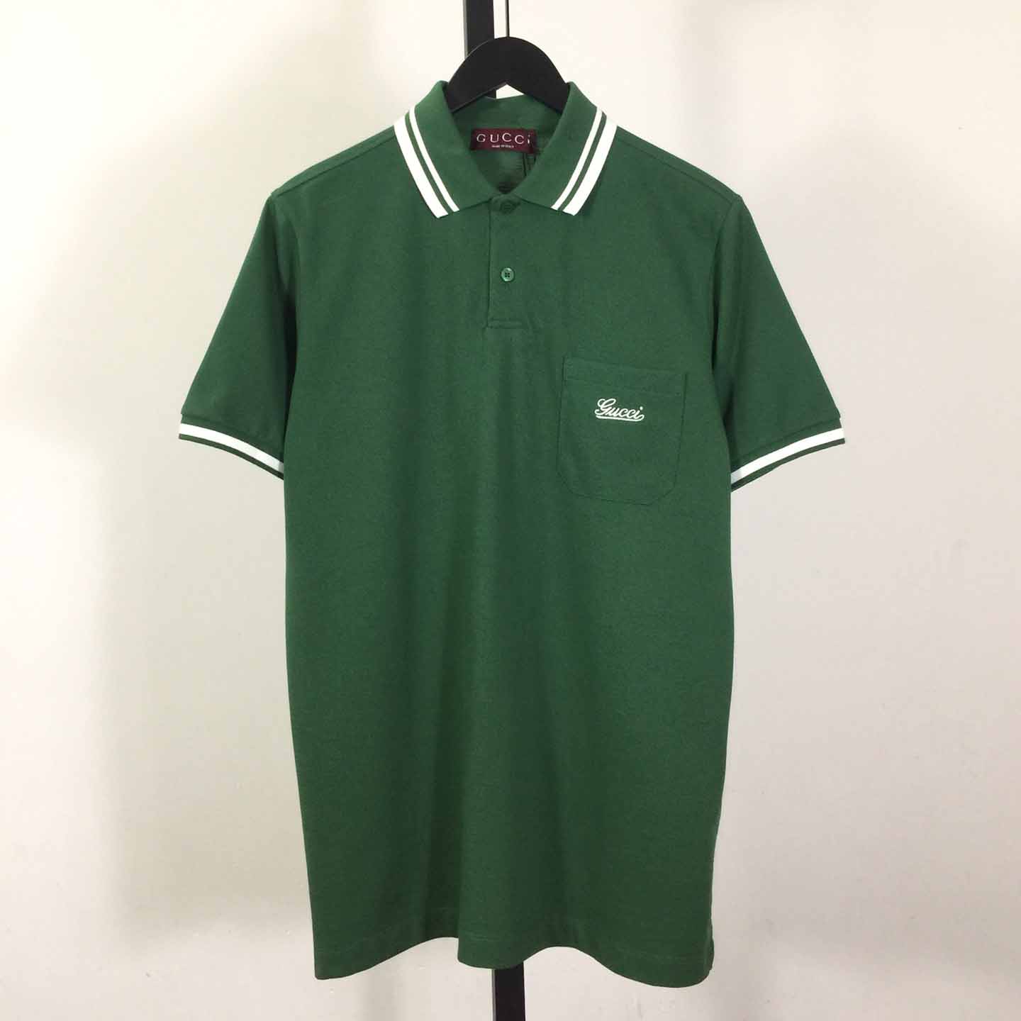 Gucci Cotton Piquet Polo Shirt - EUR FASHION