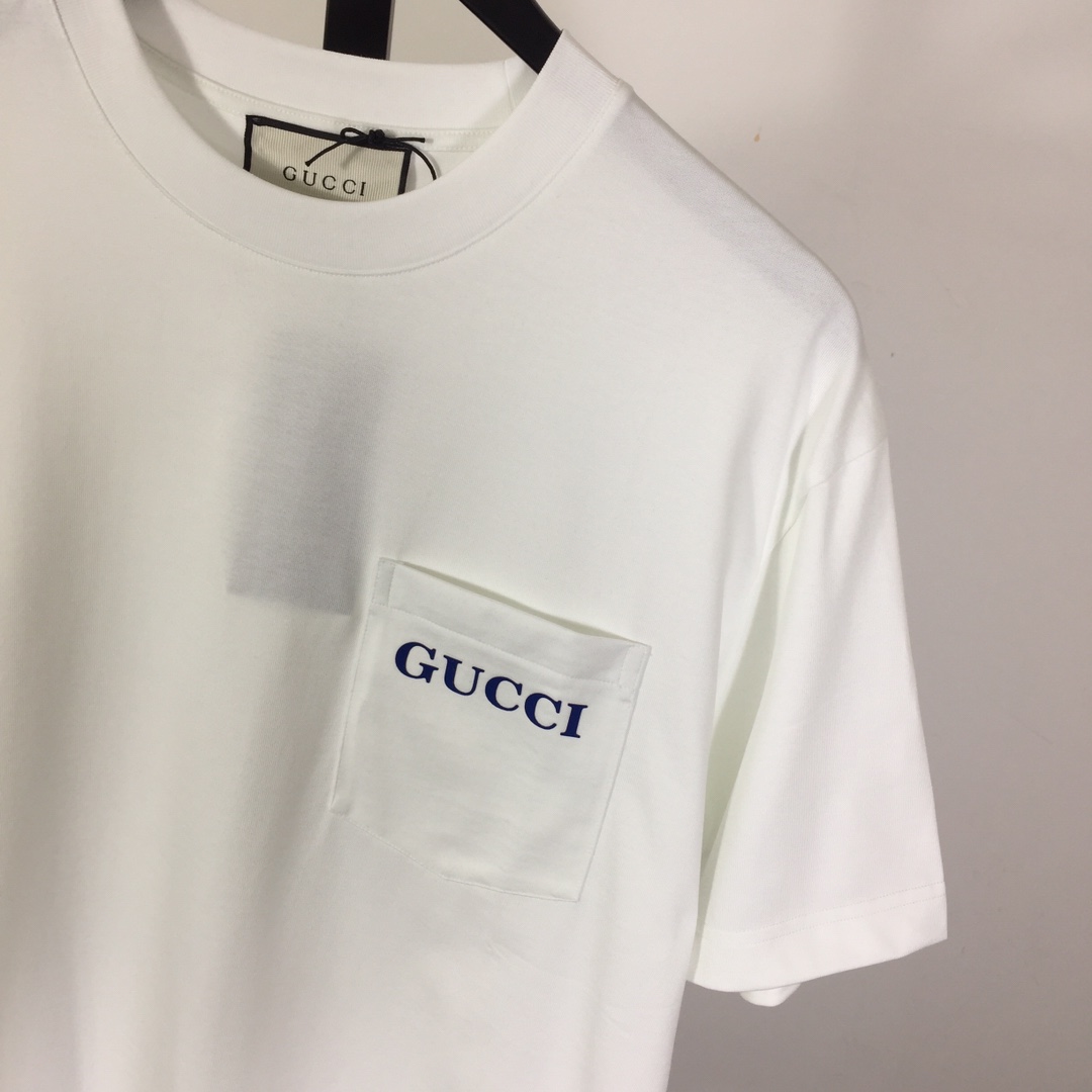 Gucci Cotton Jersey Printed T-shirt   - EUR FASHION