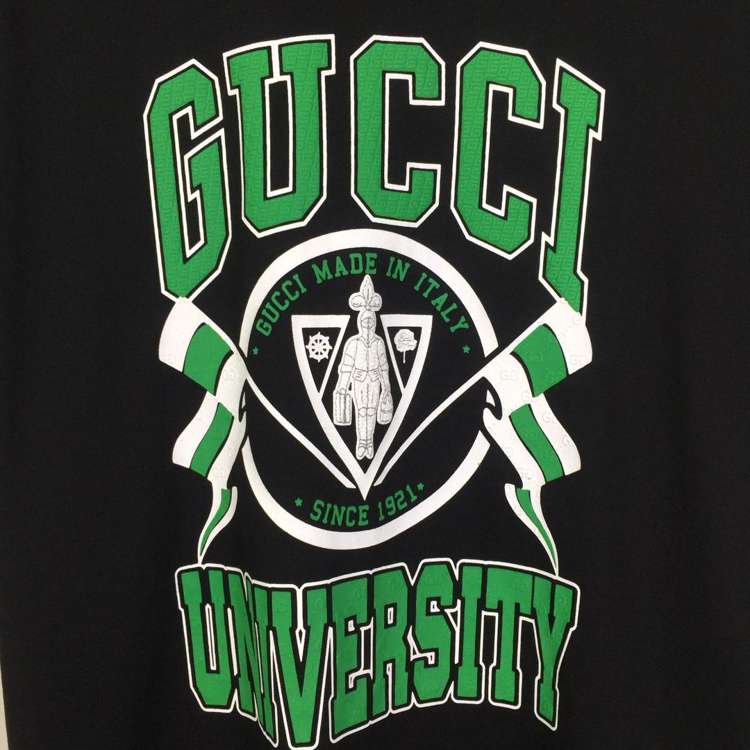 Gucci Cotton jersey printed T-shirt   - EUR FASHION