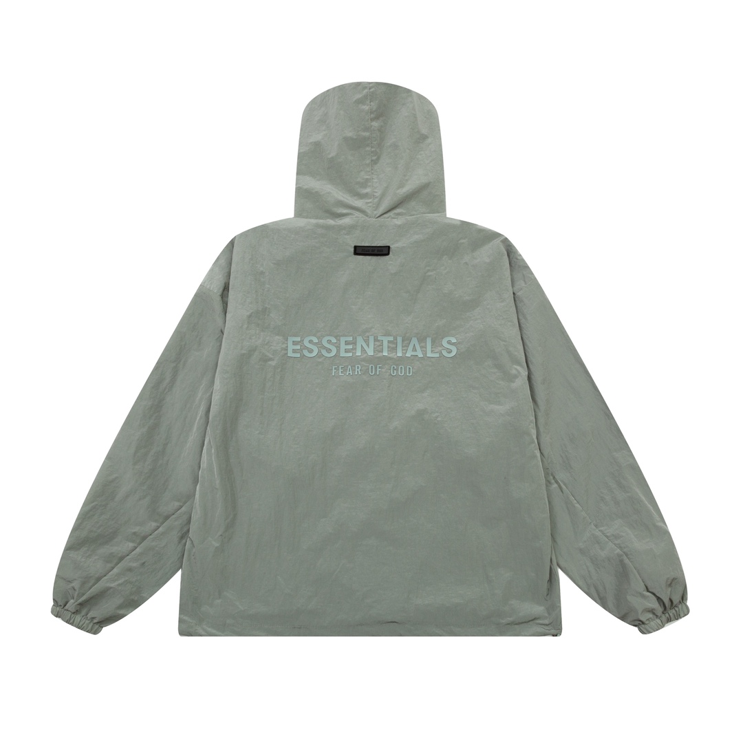 Fear Of God Essential Crinkle Nylon Jacket - EUR FASHION