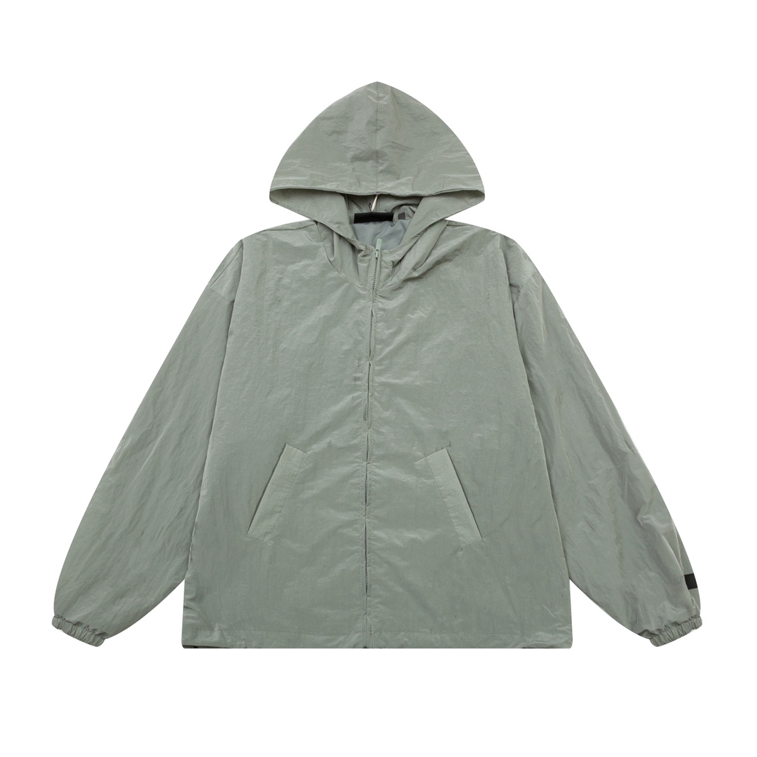 Fear Of God Essential Crinkle Nylon Jacket - EUR FASHION